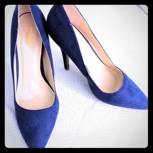 Blue High heels